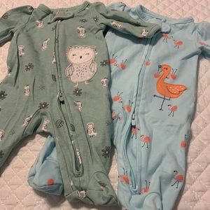 Sleepwear for preemie baby